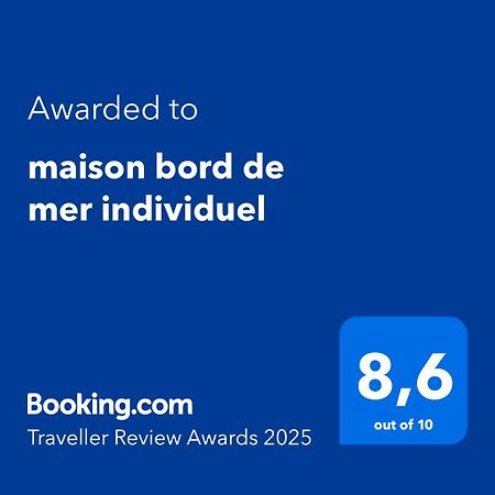Maison Bord De Mer Individuel Gouville-sur-Mer Exterior foto