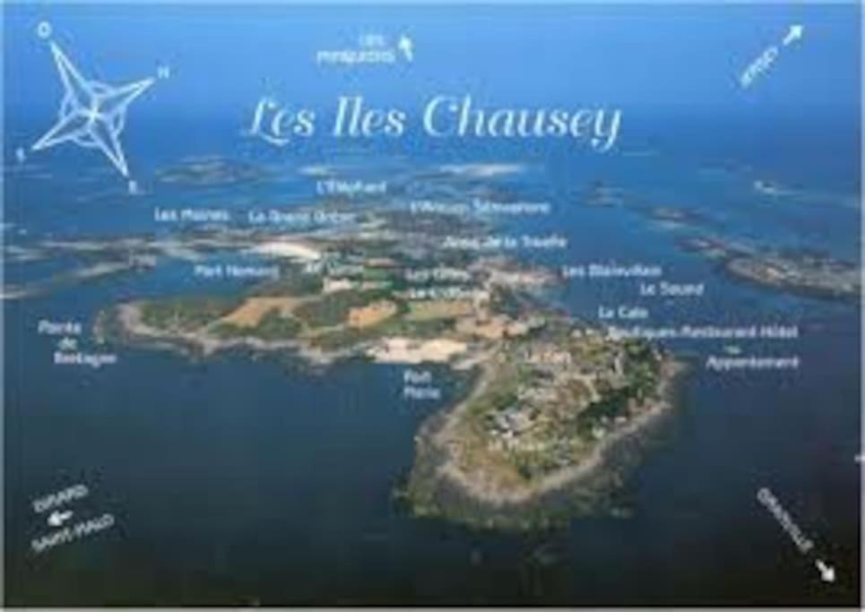 Maison Bord De Mer Individuel Gouville-sur-Mer Exterior foto