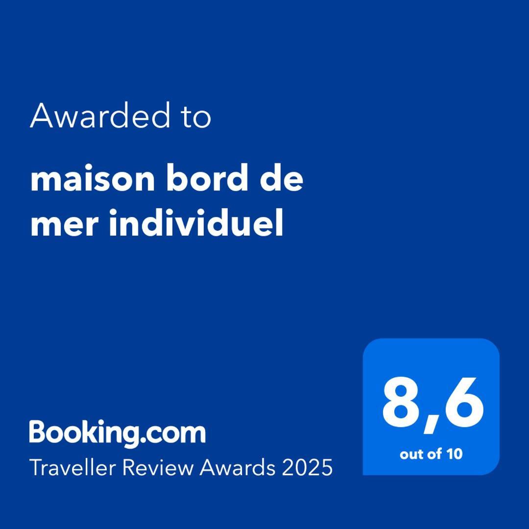 Maison Bord De Mer Individuel Gouville-sur-Mer Exterior foto